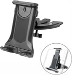 MACHSWON Universal Car Phone Holder Bracket for CD Slot, Adjustable Tablet Holder Stand for Car, Compatible with iPhone, iPad, Samsung 4-12" Devices