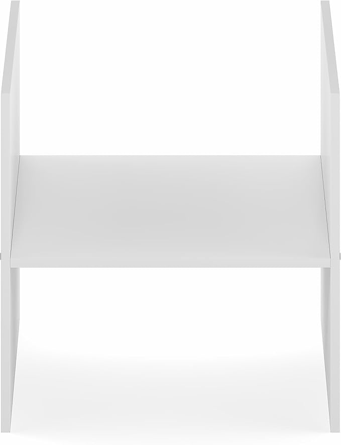 Furinno Cubicle Cube Insert, H-Shelf Cube Organizer, 2-Tier Shelf Accessory, Fits into Furinno Triple Thick Cubes, IKEA Kalla