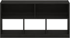 Furinno DALY Book Shelf, 5-Cube Bookshelf, Horizontal Cube Storage Organizer Bookcase, 10.9 x 47.2 x 23.6, for Living Room, B