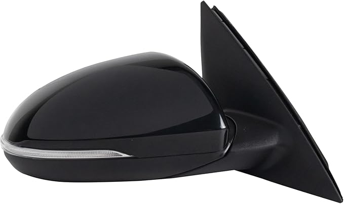 TRQ Driver & Passenger Side Mirror Set Power Heated Manual Folding Paint to Match Compatible with 2016-2020 Kia Optima KI1320