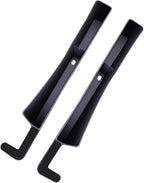 2PCS Car Seat Gap Filler, Anti-Drop Vehicle Console Crevice Blocker with 2 Storage Areas, Seat Side Seam Organizer Plug from Droping, Universal Automotive Interior Accessories(Black)