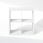 Furinno Cubic Closet Organizers and Storage, 4-Cube Closet Organizer, Open Shelf Closet Storage, Extra Thick Frame for Wardro