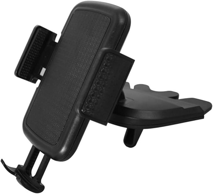POPETPOP CD Slot Phone Holder for Car Rotation with Compatible with Smartphones Durable Design for Easy Installation