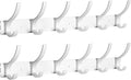 Optish Coat Rack Wall Mount, Coat Hook Wall Mount, Wall Hooks for Hanging, Hat Rack for Walls, Coats Hanger with 12 Hook, Tow