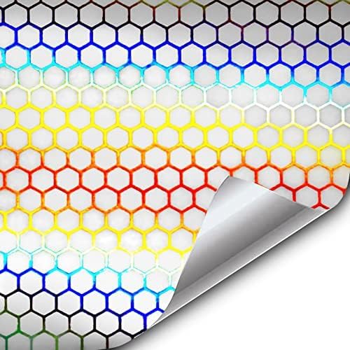 VViViD Micro Bio HEX+ Air-Tint Headlight Taillight Tint Vinyl Roll (12" x 60", Clear)