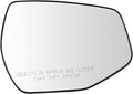 TRQ Passenger Side Mirror Glass Convex For Factory Equipped Mirrors Only Compatible with 2023 Kia Sportage LX 2023 Sportage H
