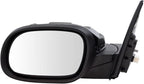 TRQ Driver & Passenger Side Power Mirror Set Paint to Match, Memory, Manual Fold, Housing Turn Signal Compatible with 2014-20