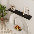 Dreamland 48 Inch Long Floating Shelves in Black,9.3 Inch Deep Floating Shelf for Wall,Large Display & Storage Shelf, Wall Sh