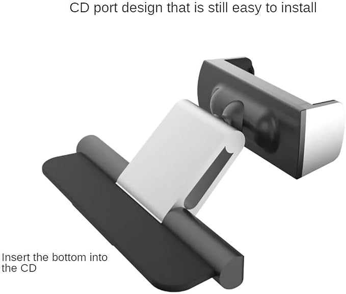 Rotatable Easy Installation CD Slot Phone Holder Mount for Phone Up to 85mm