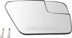 TRQ Passenger Side Mirror Glass Convex Snap On Compatible with 2021-2023 Ford F-150 FO1325205