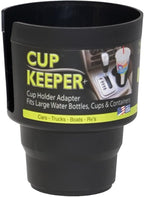 Cup Keeper Plus Car Cup Holder Adapter Expands to Hold Larger Beverage Containers up to 3.7" Diameter/Fits 32 oz Hydro Flask,
