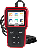 Car OBD2 Scanner Diagnostic Tool, Professional Auto OBD II Check Engine Fault Code Reader with Reset, Vehicles Live Data