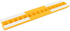 Camco AccuPark Vehicle Parking Aid | Features Heavy Duty High Visible Resin Design | Easy Installation with Adhesive Strips | Measures 18-3/8” x 3-3/4” x 1-1/3” | 1-Pack (44442)