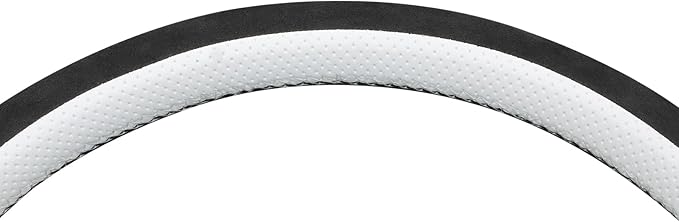 MEWANT Hand Stitched Steering Wheel Cover for Chevy Silverado 1500 2003-2006 9002 Athsuede Faux Leather Steering Wrap