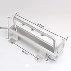 Heavy Duty Hanger Closet Clothes Rail,Extendable Coat Hanger with Sliding Rail,Organizer Rack for Wardrobe -9.7in,12.1in,14in