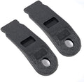 1990-1993 Mustang Black Female Seat Belt Holder Sleeves Pair