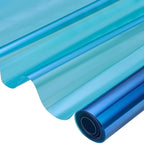 XhuangTech Chameleon Light Blue Front Window Roll Tint Solar Film Protection Scratch Resistant 60% VLT (Light Blue, 29.53" in x 4.92' Ft)