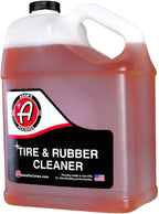 Adam's Polishes Tire & Rubber Cleaner (Gallon) - Removes Discoloration From Tires Quickly - Works Great on Tires, Plastic Tri