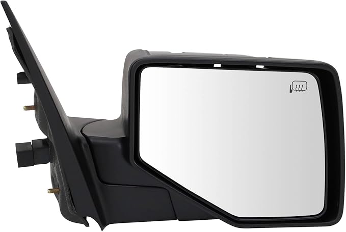 TRQ Driver and Passenger Side Mirror Assembly Set Power Heated Puddle Light Foldaway Paint to Match Compatible with 06-10 For