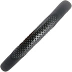 BDK Sporty Two Tone Ergonomic Grip Steering Wheel Cover - Massaging Gel Grip for Standard Size Wheels 14.5-15 inch Black/Blac