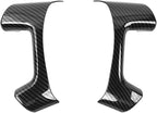 Carbon Fiber Steering Wheel Trim Cover Compatible with Chevy Silverado/Tahoe/Suburban/Avalanche/ESCALADE/GMC-Yukon/GMC-Sierra 2007-2013