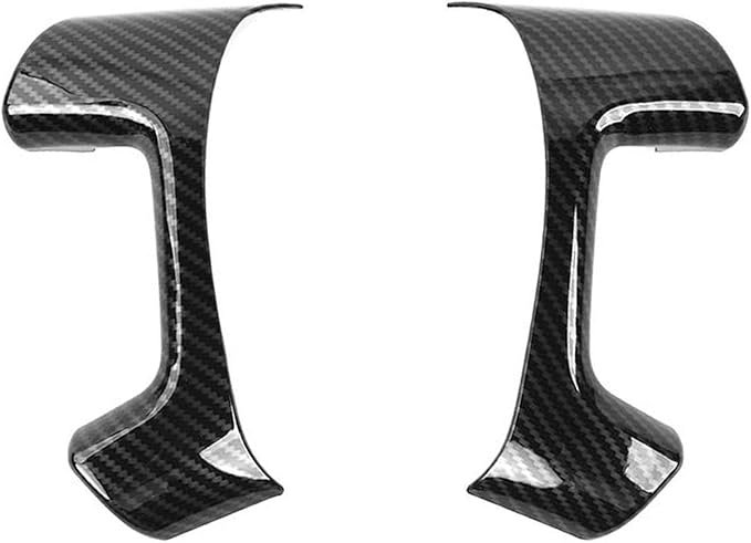 Carbon Fiber Steering Wheel Trim Cover Compatible with Chevy Silverado/Tahoe/Suburban/Avalanche/ESCALADE/GMC-Yukon/GMC-Sierra 2007-2013