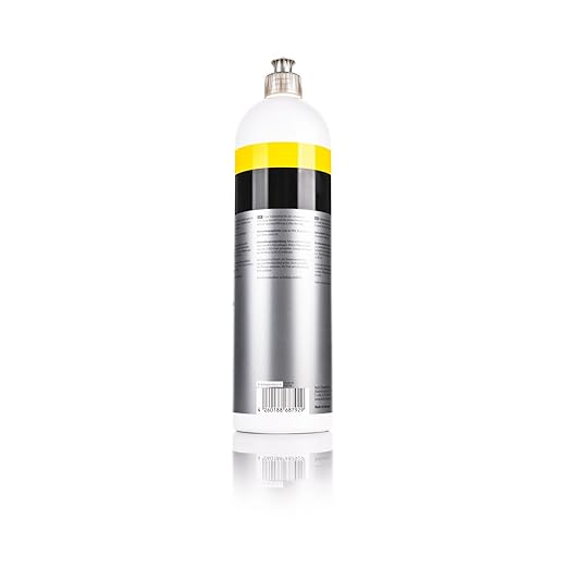 Koch-Chemie - Fine Cut Polishing Compound - Silicone-Oil-Free; Designed for All Paint Types; for Removing Medium to Heavy Defects, Scratches, and Sanding Marks Up to 2500 Grade (1 Liter)