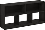 Furinno DALY Book Shelf, 5-Cube Bookshelf, Horizontal Cube Storage Organizer Bookcase, 10.9 x 47.2 x 23.6, for Living Room, B