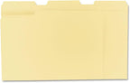 Pendaflex File Folders, Letter Size, 8-1/2" x 11", Classic Manila, 1/3-Cut Tabs in Left, Right, Center Positions, 100 Per Box