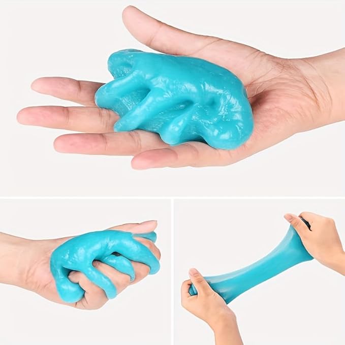 Universal Car Cleaning Gel - Interior Detailer Putty for Auto Vents, Dashboard & Crevices Magic Dust Remover Slime for Car