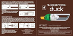 Horsepower Duck Compact Cordless Vacuum, Ultra-Powerful Upgraded Battery for Extra-Long Run Time, AS SEEN ON TV, Strong Sucti