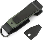 Key Organizer, Chain Holder Organizer, Minimalist Holder for keychain Secures 1-5 Keys