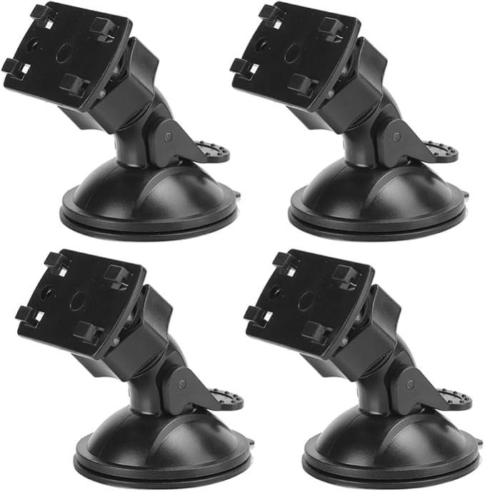 Universal Car Dash Cam Mount - Vacuum Suction Cup Holder with 4 Interchangeable Heads for GPS Navigation and Dashboard Recorder(Four Claws Heads)