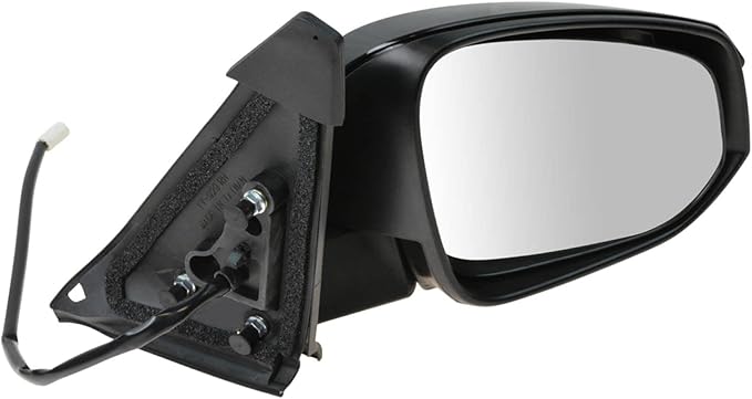 TRQ Driver and Passenger Side Mirror Assembly Set Power Heated Paint to Match Compatible with 2014-2022 Toyota 4Runner