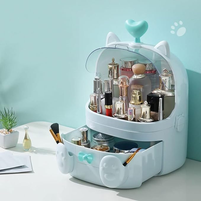Makeup Storage Organizer Creative Simple Cosmetics Storage Box Skin Care Products Cosmetics Display Cabinet Suitable for Bath