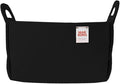 Collapsible Felt BLACK Storage Bin Small 7.1"x5.1"x5.1" – Foldable Basket with Handles for Closet, Toy Storage, Laundry Room 