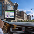 1Zero GPS Suction Cup Mount for Garmin [Quick Extension Arm], Replacement GPS Dash Ball Mount Dashboard Windshield Car Holder for Garmin Nuvi Dezl Drive Drivesmart Zumo Driveassist DriveLuxe RV