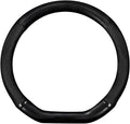 Car Breathable Steering Wheel Cover, Carbon Fiber Wear-Resistant D Shape Steering Wheel Protector for Comfy Grip, Universal N