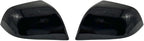 Compatible with Tesla Model 3 Side Mirror Cover Replacement 2017 2018 2019 2020 2021 2022 2023 2024, Left & Right Side Rearview Mirror Cover Cap for Model 3 Accessories(Black) 2pcs