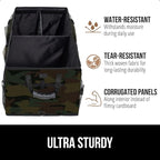 GORILLA GRIP Large Capacity Sturdy Trunk Storage Organizer, Slip and Water Resistant Collapsible Organization Container for