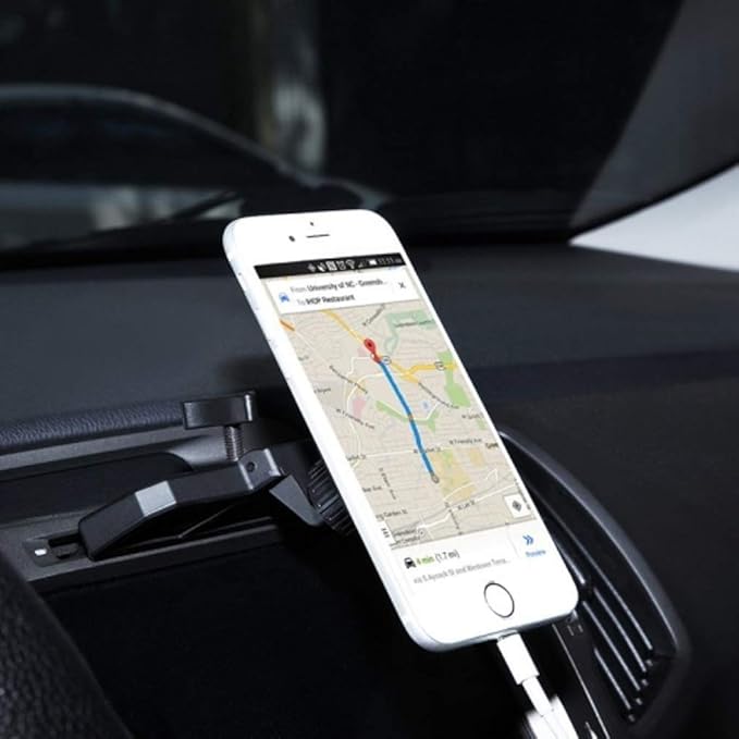 CD Slot Car Mount for Compatible with Samsung Galaxy S24/S23/S22/S21/S20/FE/Plus/Ultra Phones - Magnetic Holder Swivel Dock Strong Grip CD Player Slot