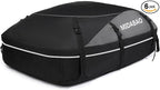 MIDABAO 20 Cubic Waterproof Duty Car Roof Top Carrier-Car Cargo Roof Top Bag, Waterproof & Coated Zippers includes Anti Slip Mat with or without Racks (20 Cubic Feet)