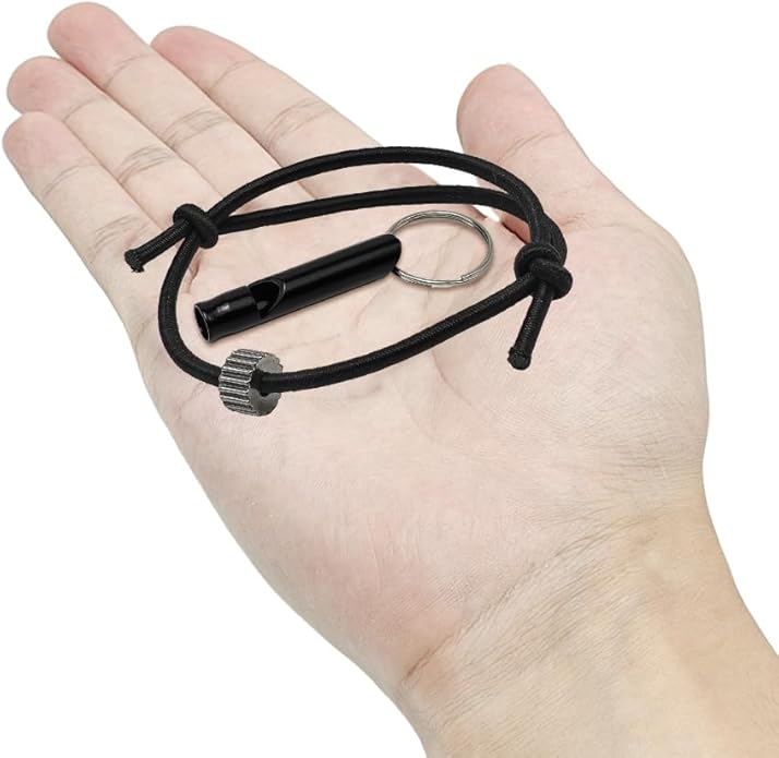 Military-Grade Tactical Survival Bracelet - EDC Carbon Fiber Tungsten Carbide Glass Breaker, Anti-Detach Elastic Wrist Band f