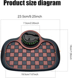 Multifunction Car Anti-Slip Dashboard Mat Sunglasses Holder Rotatable Anti Skid Car Dashboard Pad with Temporary Parking Numb