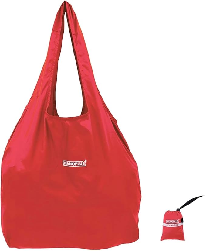 Compact Reusable Grocery Tote Bag – Lightweight, Foldable & Packable Shopping Bag for Travel