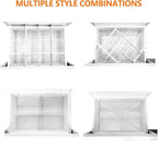 12Pcs Drawer Dividers,18.5"x4.3", Thick, DIY Drawer Separators, Large Adjustable Dresser Drawer Organizer for Clothes, Bedroo