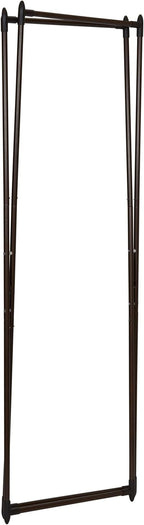 Household Essentials Valet Folding Clothes Rack, Strong Metal X-Frame, Chic Design, Great for Guest and Dressing Rooms, Porta