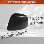 Rearview Mirror Cover, Car Rearview Side Mirror Caps, Compatible with Ford Transit Connect 2014-2018, 1 pc (Left)
