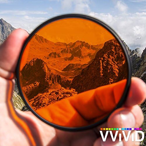VViViD Transparent Colorful Vinyl Window Tinting Sheets (10ft x 4.9ft, Orange)