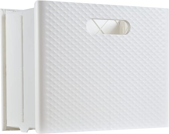 Pendaflex Mobile File Box with Handles, Easy Set Up, Collapse Down and Store Away, 13"W x 10"H x 6.5"D, Holds Letter Size Fil
